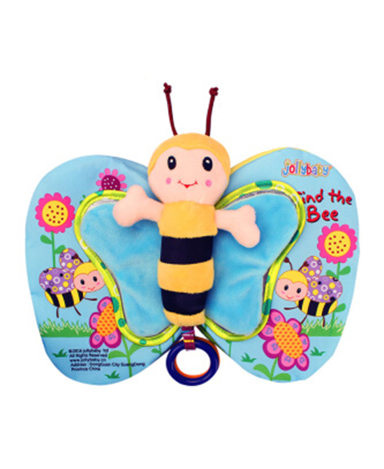 jollybaby婴童玩具快乐宝贝益智玩具婴儿布书代理,样品编号:64618