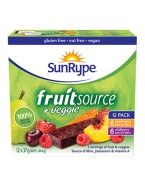 SunRype加厚型蔬菜水果条