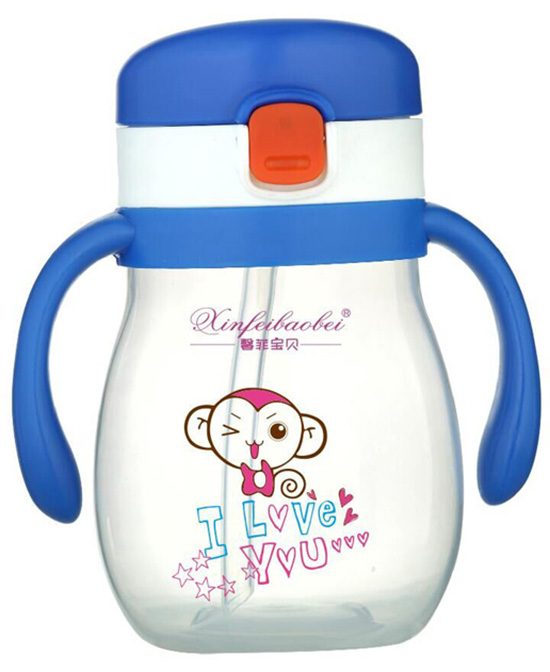 馨菲宝贝婴儿奶瓶小猴蓝色