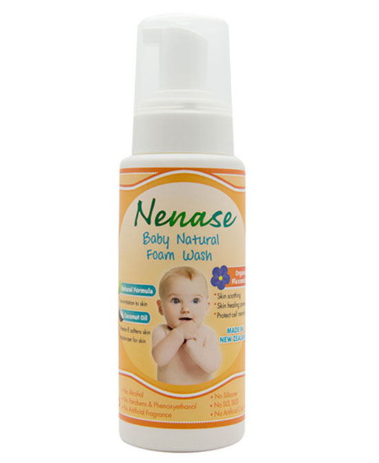 Nenase婴童洗护用品婴儿天然泡沫洁肤浴露代理,样品编号:65411