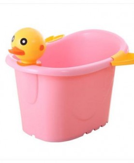 超大号儿童洗澡桶粉色