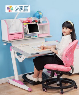 线控多功能可升降儿童学习书桌