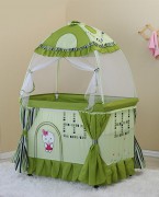HOLYCAT 涤棉环保婴儿床（绿色）