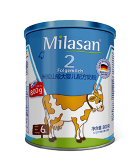 米拉山配方奶粉milasan较大婴儿配方奶粉2段代理,样品编号:60037