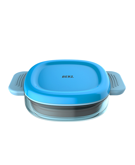 贝氏儿童餐具注水保温碗蓝色代理,样品编号:60482
