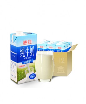 低脂牛奶1lx12/箱装