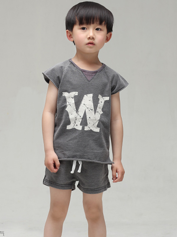 爱西娜童装儿童短袖运动服套装代理,样品编号:61277