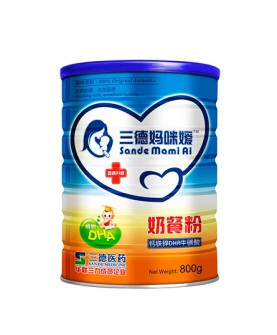 钙铁锌DHA牛磺酸奶餐粉
