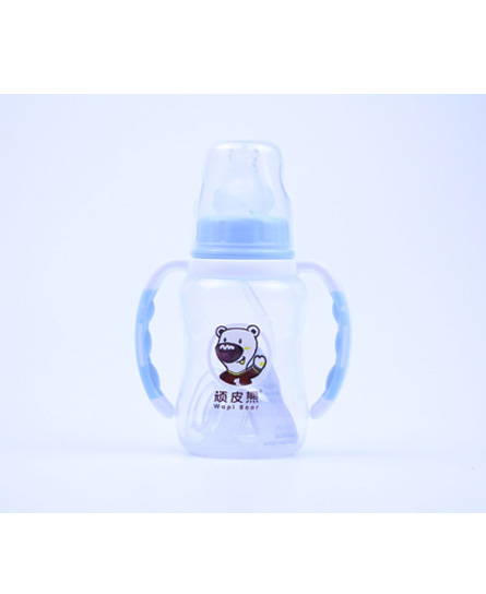 顽皮熊奶瓶标口叶纹150ml的pp奶瓶代理,样品编号:61608