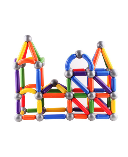 可爱号大号磁力积木棒磁力片拼搭3-6岁女孩男孩磁铁磁性儿童玩具