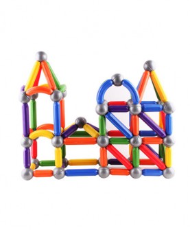 大号磁力积木棒磁力片拼搭3-6岁女孩男孩磁铁磁性儿童玩具