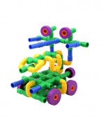 可爱号大号管道积木幼儿园塑料拼插儿童玩具水管拼装批发3-6周岁