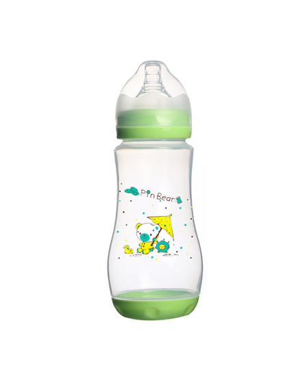 sweet baby奶瓶大容量宽口径防胀气婴儿奶瓶pp塑料婴儿奶瓶 350ml代理,样品编号:62373
