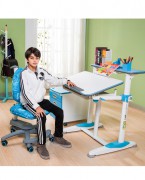 生活诚品可升降儿童学习桌椅 多功能儿童书桌 写字桌学生桌电脑桌