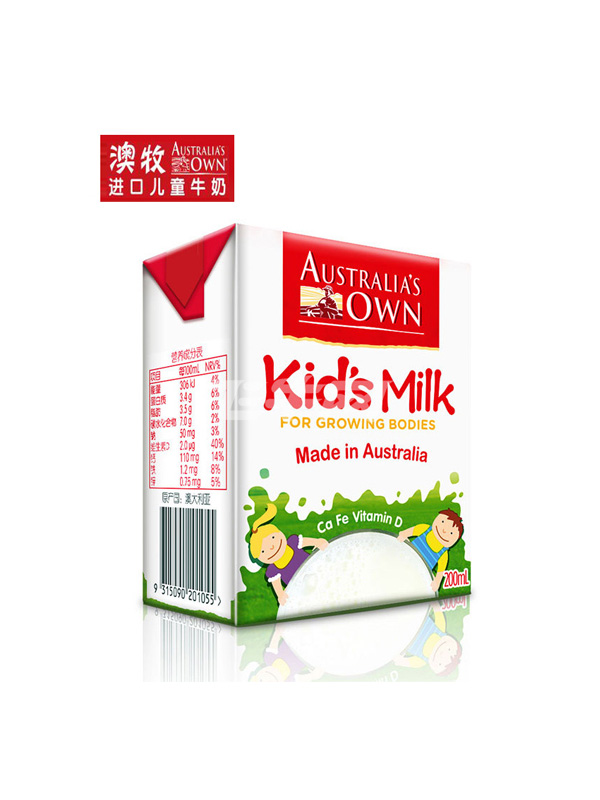 澳牧儿童成长牛奶*15盒装