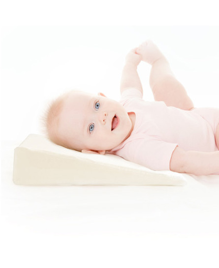 眠趣新生儿防吐奶枕头宝宝斜坡喂奶枕头