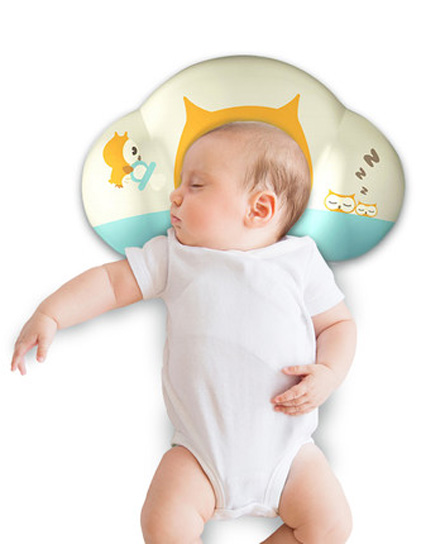 眠趣家纺婴儿枕头防偏头矫正定型枕新生儿宝宝0-1岁代理,样品编号:63163