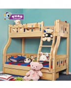 儿童床实木子母床高低床上下铺高架组合床