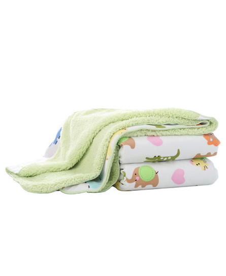 贝珍婴童家纺婴儿毛毯夏凉空调被毯子新生儿宝宝抱被四季通用儿童被子代理,样品编号:63204