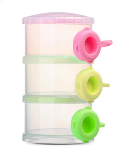 波咯咯母婴电器喂哺套装婴儿奶粉盒外出便携奶粉格代理,样品编号:63641