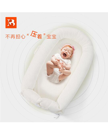 BiBilove便携式婴儿床欧式床中床婴幼儿床垫宝宝睡篮新生儿用品