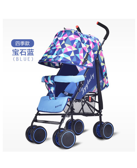 金宝婴儿推车超轻便携式伞车可坐可躺折叠夏季四轮宝宝儿童手推车