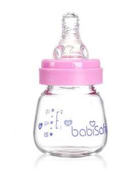  新生婴儿奶瓶 初生耐高温玻璃奶瓶60ml