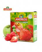 爱果士法国进口andros苹果草莓可吸果泥90g