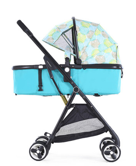 Vinng婴儿推车高景观轻便小可坐躺婴儿车折叠双向便携式宝宝伞车
