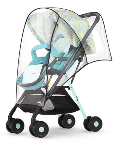 Vinng婴儿车婴儿推车雨罩加厚婴儿车防风防雨罩儿童伞车雨罩推车挡风罩代理,样品编号:63428