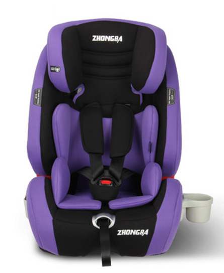 众霸安全座椅汽车儿童安全座椅9个月-12岁宝宝车载座椅isofix接口3c认证代理,样品编号:63431