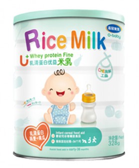 婴幼儿乳清蛋白优益米乳南山+燕麦328克
