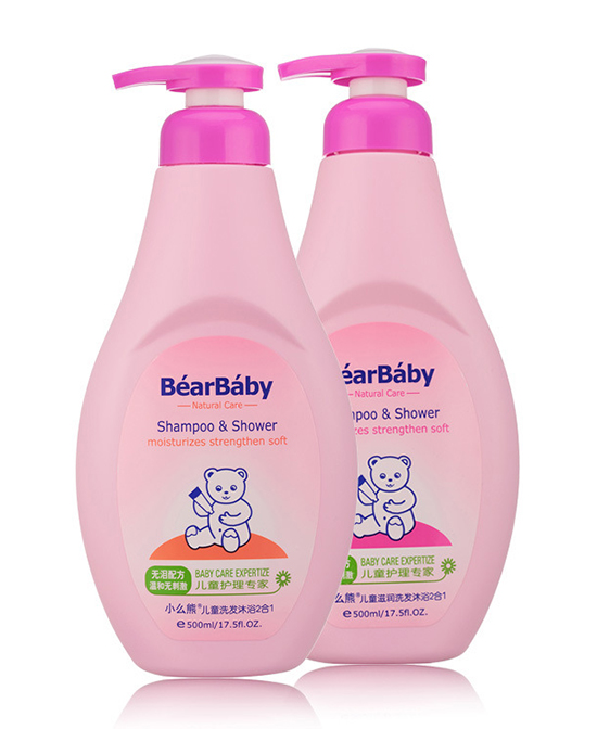 小么熊婴童洗护用品 婴儿洗发沐浴二合一代理,样品编号:66775