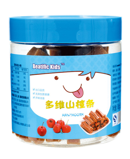 Beatific Kids婴童辅食Beatific Kids多维山楂条代理,样品编号:67861