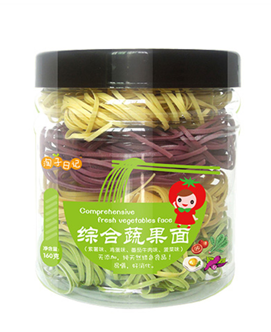 淘子日记婴童食品综合蔬果面紫薯味代理,样品编号:66862