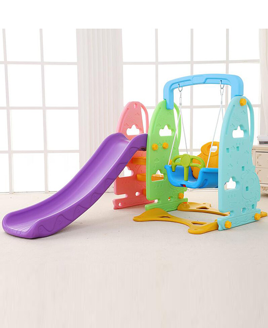 诺澳 儿童室内滑梯组合滑梯秋千玩具