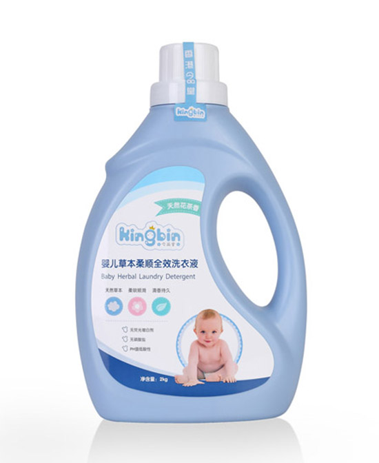 今品堂婴童洗护用品婴儿草本柔顺全效洗衣液2kg代理,样品编号:66953
