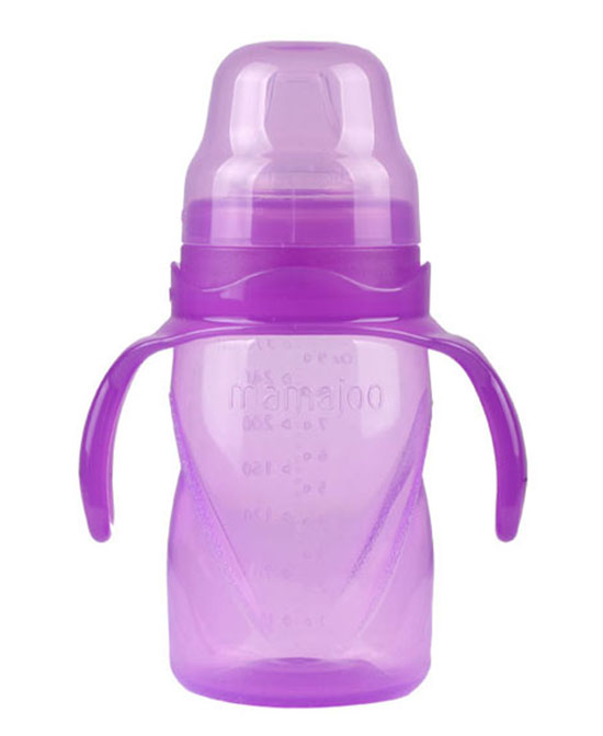mamajoo奶瓶学饮杯-紫色代理,样品编号:66496