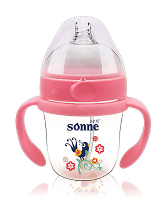小太阳婴童哺喂用品tritan奶瓶-红色代理,样品编号:67256