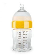 240ml透明小弧形新生儿奶瓶