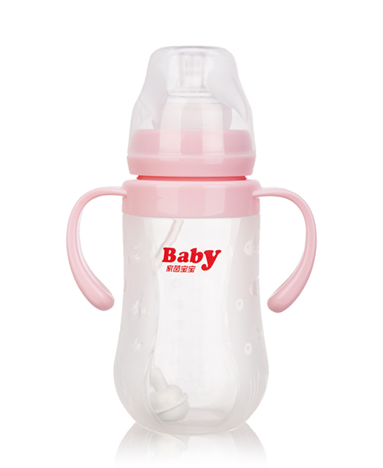 家茵宝宝奶瓶宽口径双柄全自动硅胶奶瓶代理,样品编号:77594