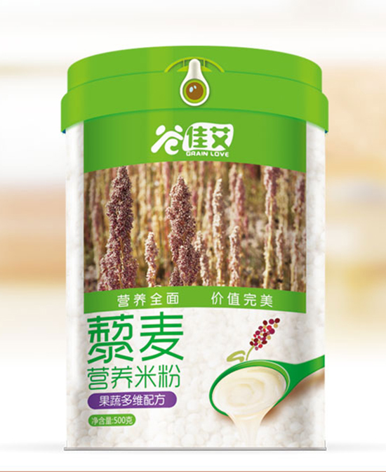 谷佳艾果蔬多维配方藜麦营养米粉