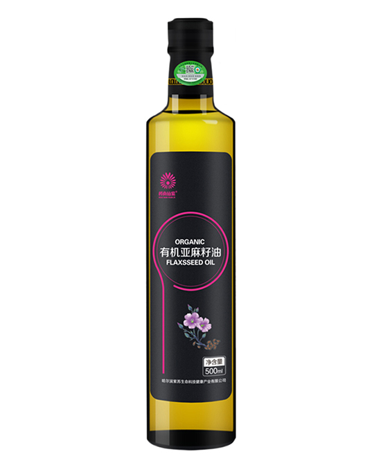 桦南仙紫亚麻籽食用油纯天然一级冷榨