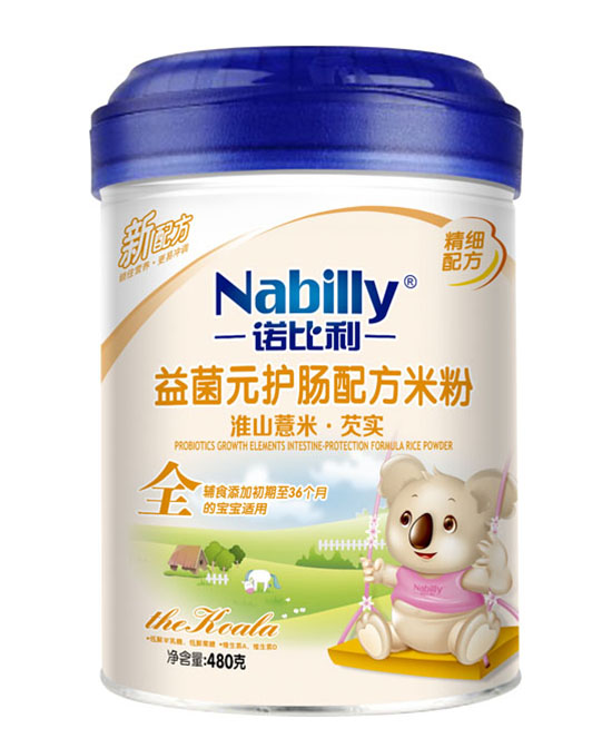 诺比利淮山薏米芡实益菌元护肠配方米粉