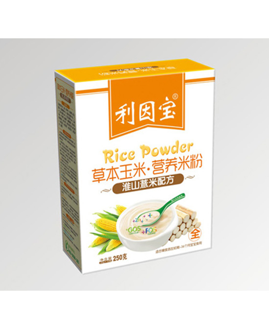 利因宝淮山薏米草本玉米米粉全段盒装