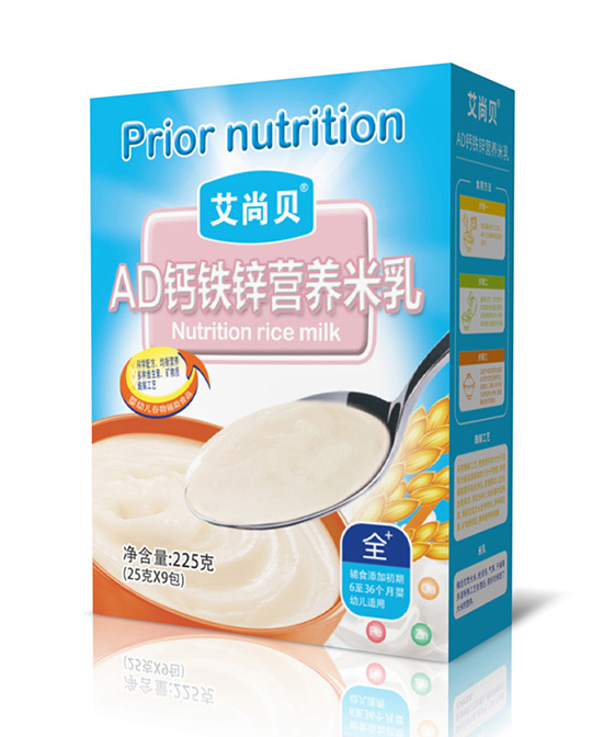 艾尚贝ad钙铁锌营养米乳