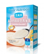 ad钙铁锌营养米乳