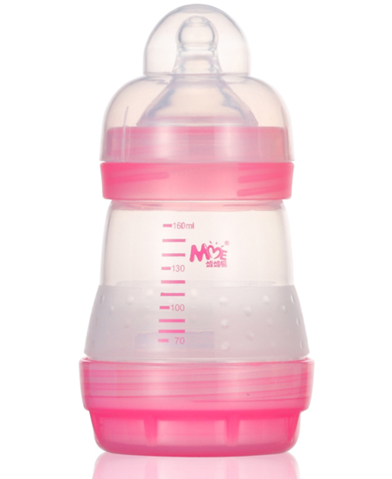 妈妈易婴童用品160毫升宽口带底凸点磨砂奶瓶代理,样品编号:70374