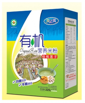 核桃莲子-有机营养米粉盒装