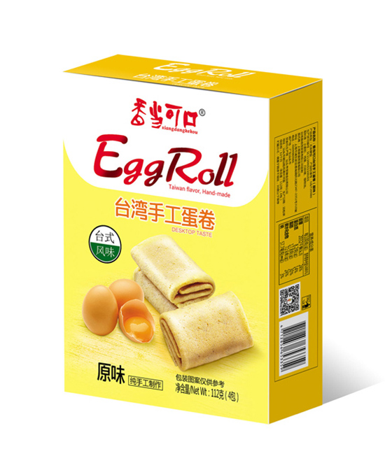 香当可口零食台湾手工蛋卷-原味代理,样品编号:71340